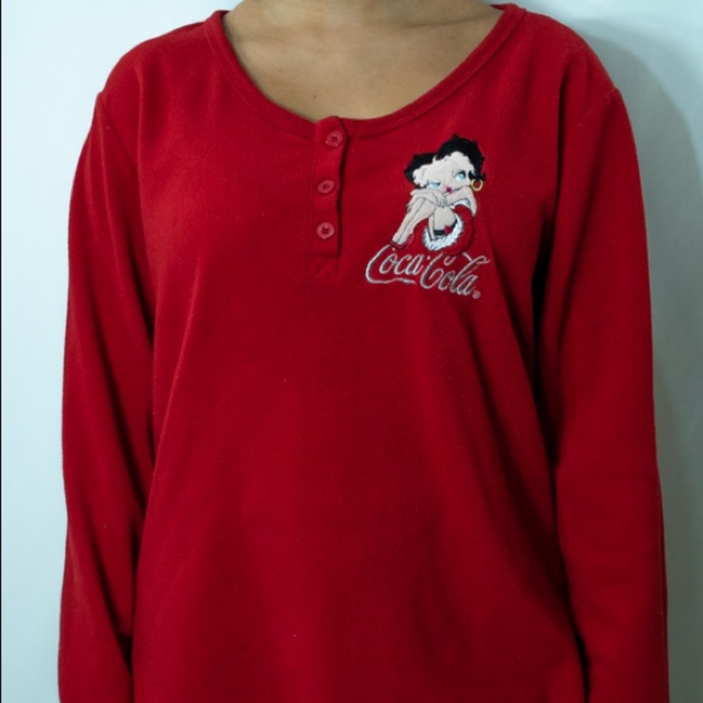 Vintage Coca-Cola x BettyBoop Sweatshirt